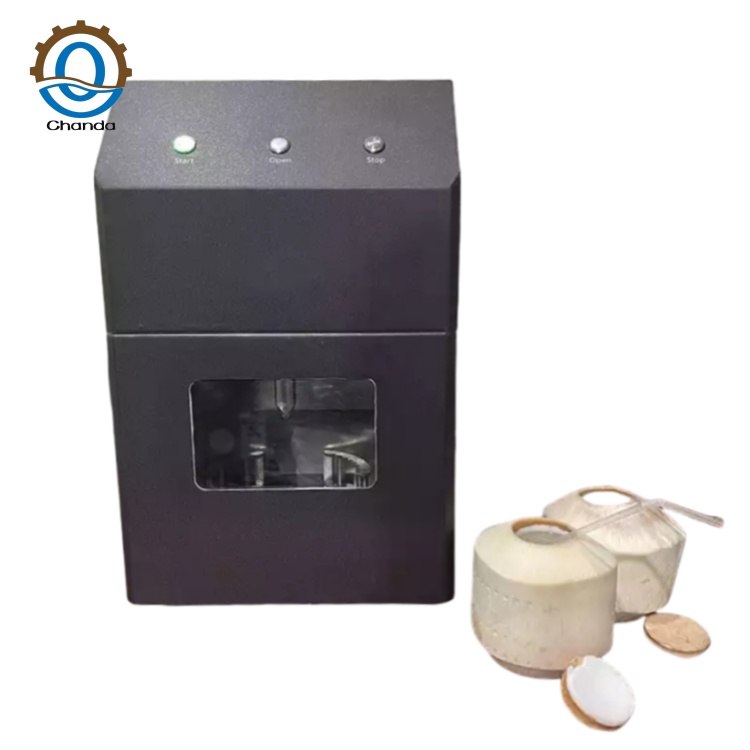 Opening Coconuts Machine