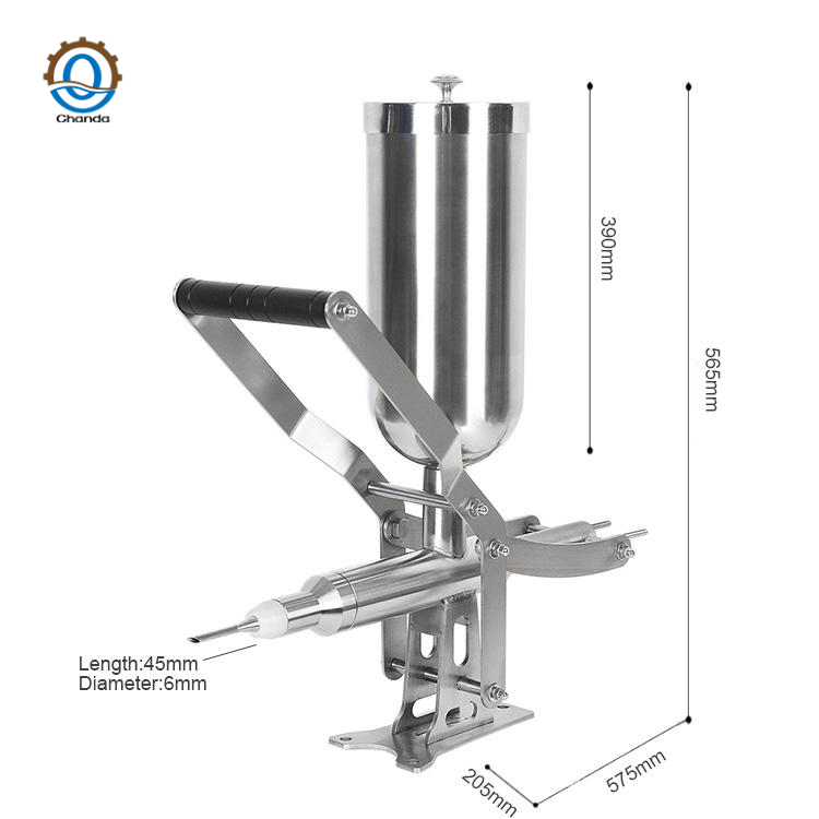 Commercial 5L Manual Churro Cream Jam Filling Manual Machine