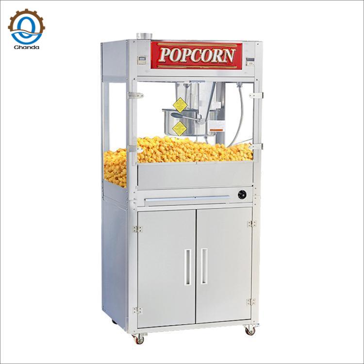 Automatic Stainless Steel Electric Popcorn Machine